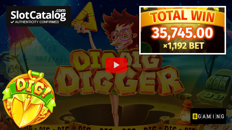 Игровой автомат Dig Dig Digger Big Win июнь 2021 г.