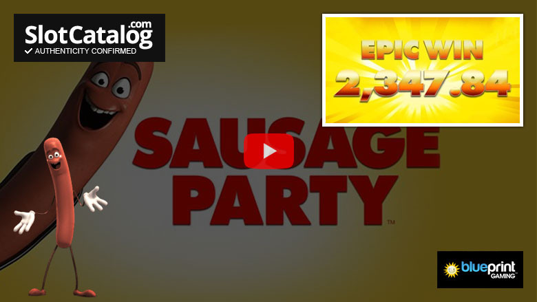 Игровой автомат Sausage Party Big Win Декабрь 2020