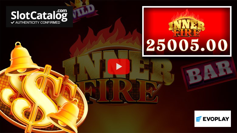 Слот Inner Fire "Крупный выигрыш", январь 2026 года