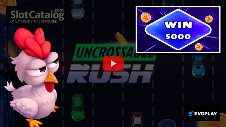 Игра Uncrossable Rush Big Win, июнь 2025 г.