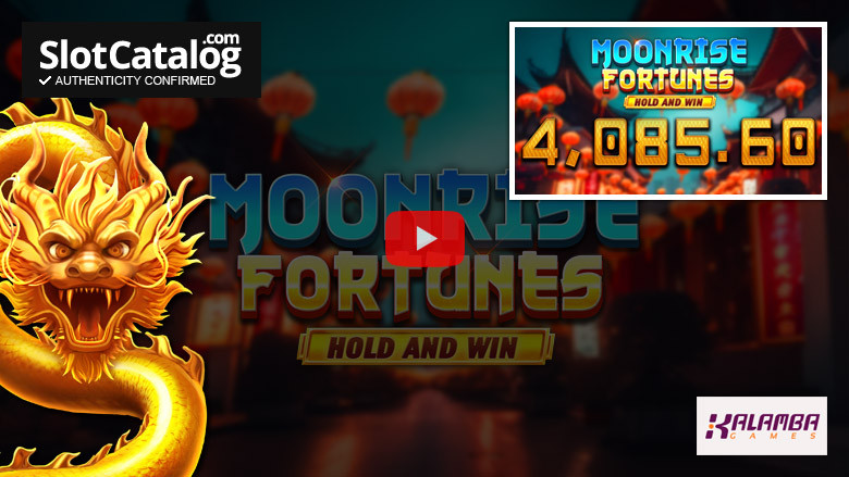 Слот Moonrise Fortunes Hold & Win Big Win, сентябрь 2023 г.
