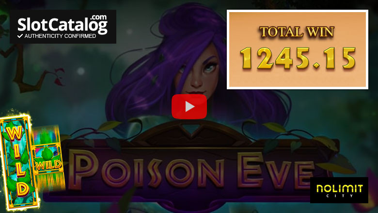 Игровой автомат Poison Eve Big Win март 2021 г.