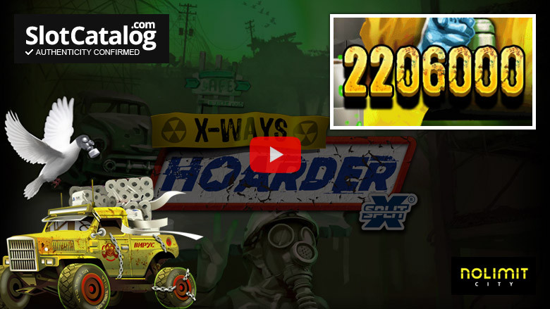 Слот xWays Hoarder Big Win, февраль 2023 г.