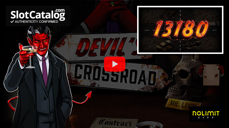 Большой выигрыш в слоте Devil's Crossroad, январь 2024 г.