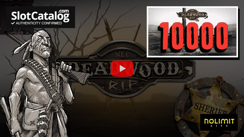 Deadwood RIP слот Big Win Август 2024
