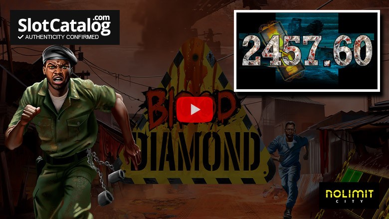 Слот Blood Diamond Big Win Апрель 2025