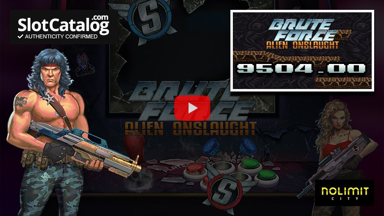 Слот Brute Force Alien Onslaught Big Win Октябрь 2025