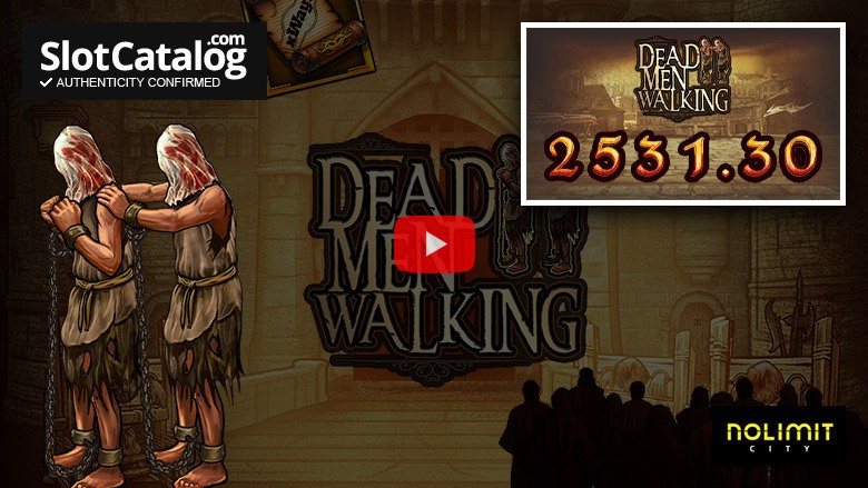 Крупный выигрыш в слоте Dead Men Walking в январе 2026 года.