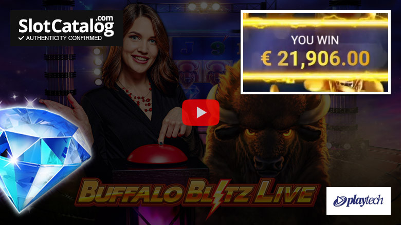 Игровой автомат Buffalo Blitz Live Big Win Июль 2021 г.