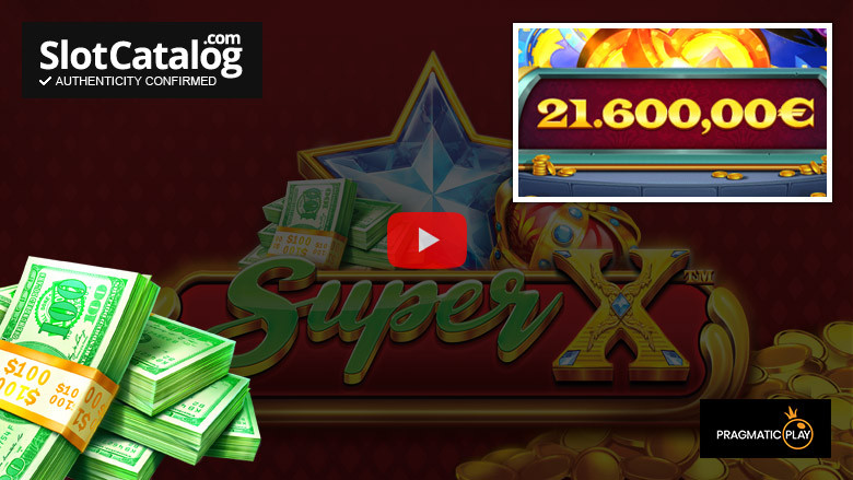 Слот Super X Big Win, февраль 2022 г.