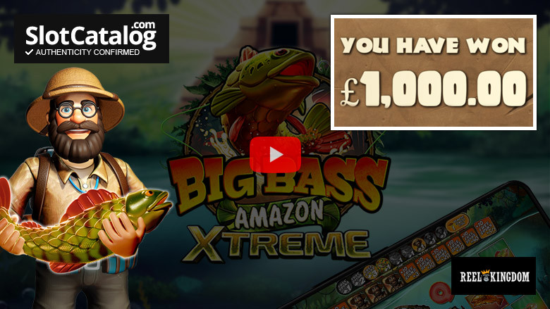 Слот Big Bass Amazon Xtreme Big Win, июнь 2023 г.