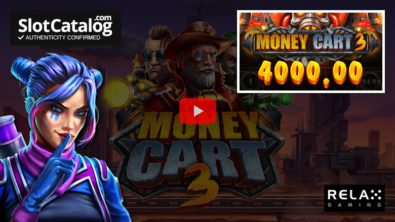 Слот Money Cart 3 Big Win, октябрь 2023 г.