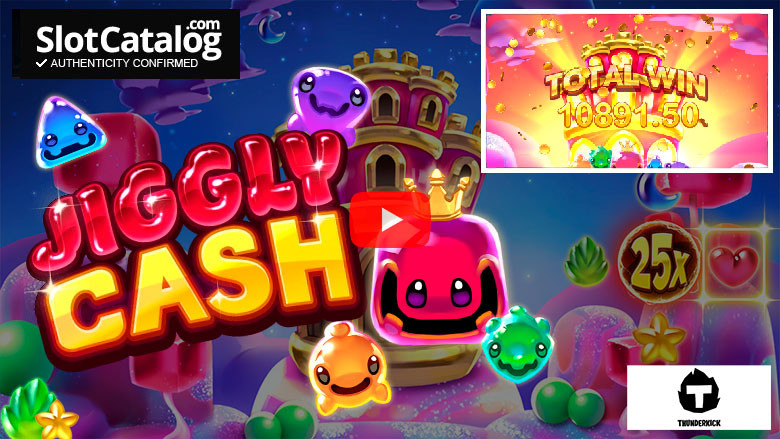 Слот Jiggly Cash Big Win Май 2023