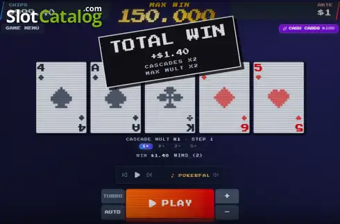 Скрин3. Pokerfall Extreme слот