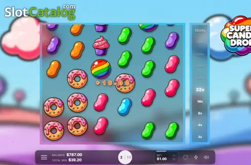 Скрин3. Super Candy Drop слот