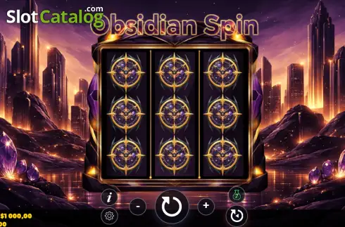 Скрин2. Obsidian Spin слот