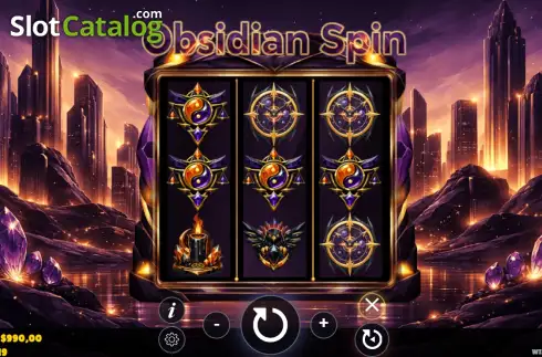 Скрин3. Obsidian Spin слот