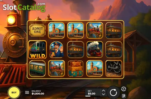 Скрин2. Rail Riches слот