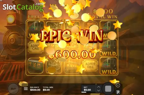 Скрин3. Rail Riches слот
