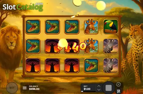 Скрин3. Wild Safari (1 Ace Studios) слот