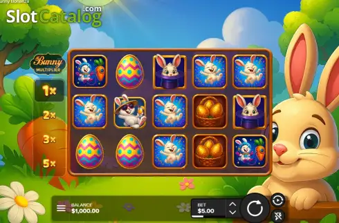 Скрин2. Funny Bunny Bonanza слот