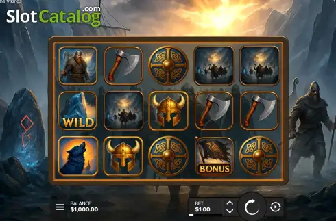 Скрин2. Rise of the Vikings (1 Spin Interactive) слот