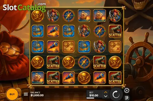 Скрин2. Pirates of the Golden Seas слот