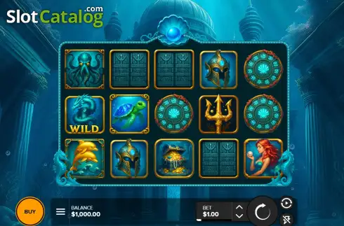 Скрин2. Trident of Atlantis слот