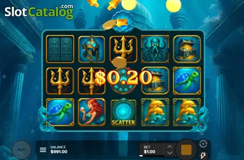 Скрин3. Trident of Atlantis слот
