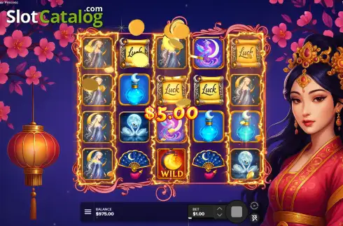 Скрин3. Lucky Lunar Princess слот