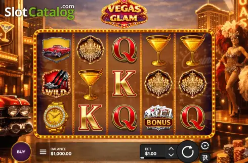 Скрин2. Vegas Glam слот