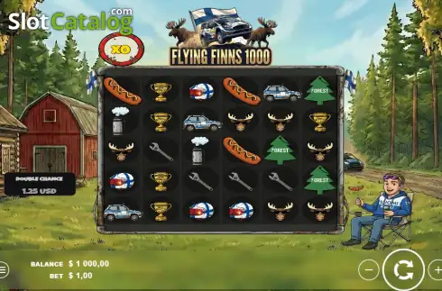 Скрин2. Flying Finns 1000 слот