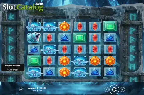 Скрин2. Arctic Runes слот