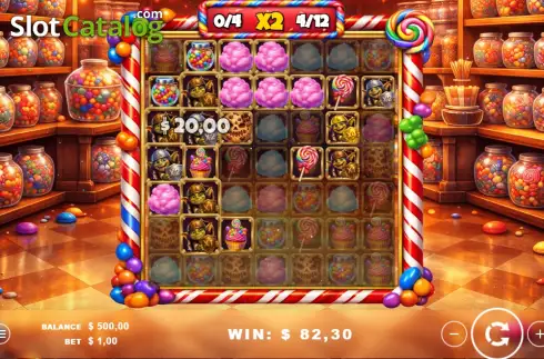 Скрин3. Twisted Candy Shop слот