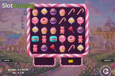 Скрин2. Candy Carnival: Spring Spritz слот