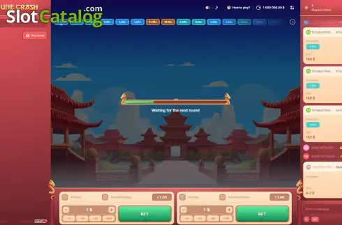 Скрин2. Fortune Crash слот