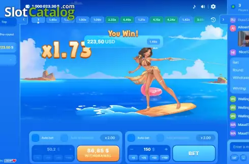 Скрин3. Tropicana (100HP Gaming) слот
