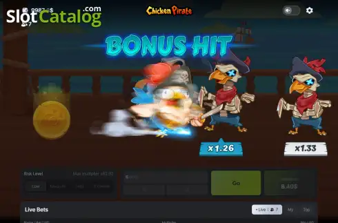 Скрин3. Chicken Pirate слот