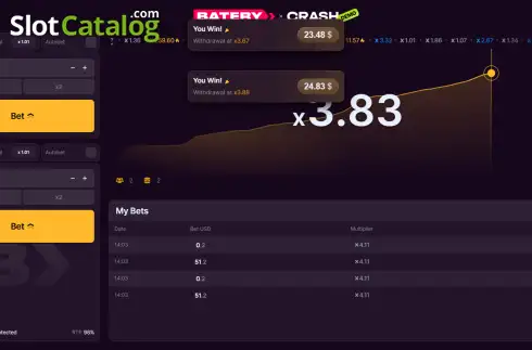 Скрин3. Crash Batery слот