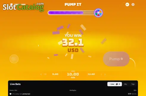 Скрин3. Pump It слот