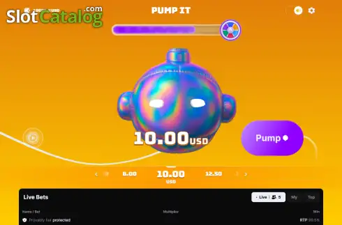 Скрин2. Pump It слот