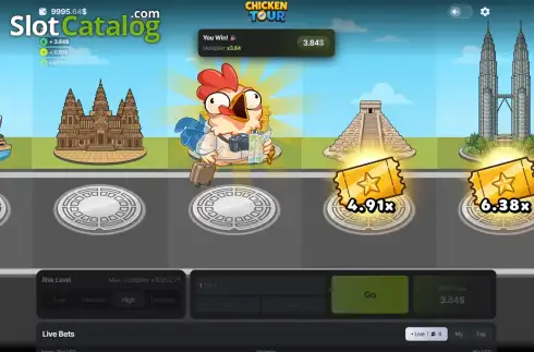 Скрин3. Chicken Tour слот