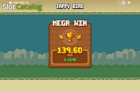 Скрин3. Tappy Bird (100HP Gaming) слот
