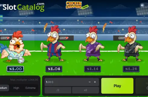 Скрин2. Chicken Champions слот