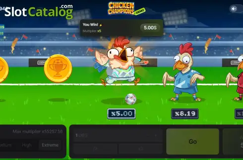 Скрин3. Chicken Champions слот