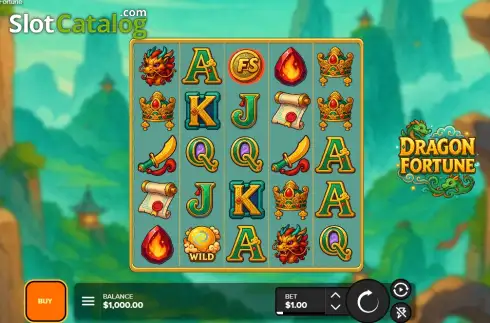 Скрин2. Dragon Fortunes слот