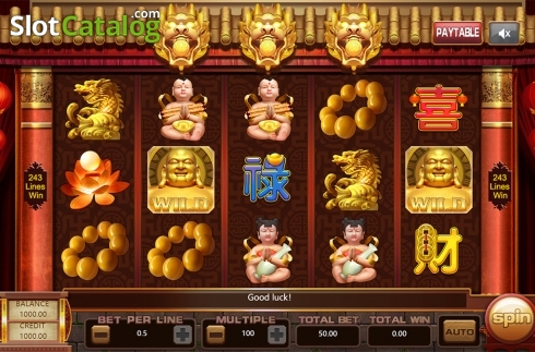 Скрин2. Fortune Maitreya слот