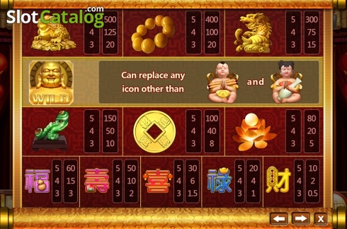 Скрин5. Fortune Maitreya слот