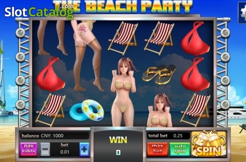 Скрин2. The Beach Party (Aiwin Games) слот