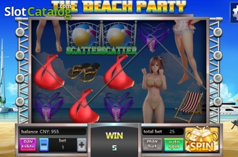 Скрин3. The Beach Party (Aiwin Games) слот